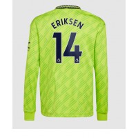 Manchester United Christian Eriksen #14 Fotballklær Tredjedrakt 2022-23 Langermet